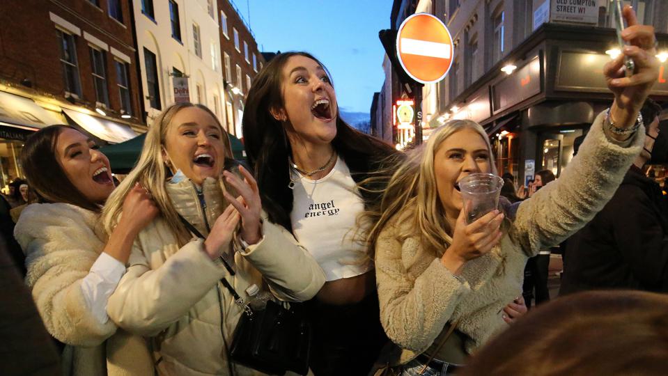 Joy At Pubs, Restaurants And Theme Parks As England Eases Lockdown (Photos)