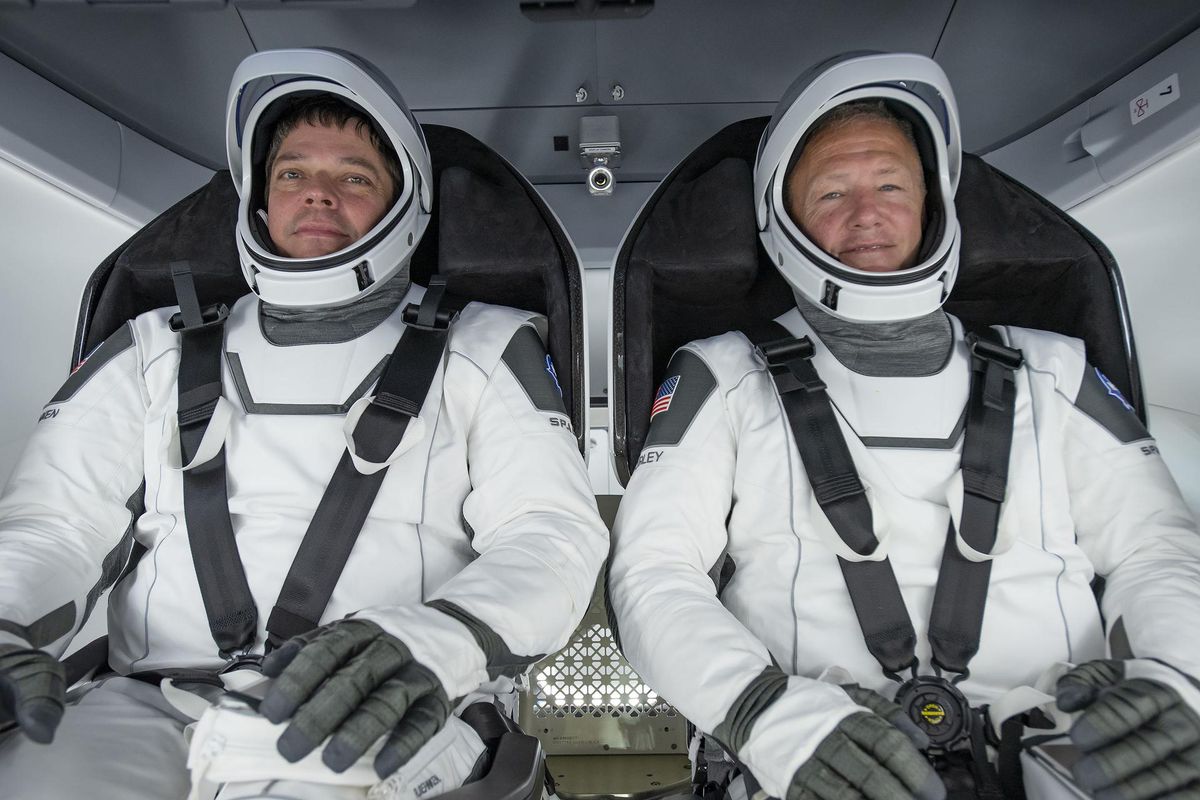 SpaceX Flies Astronauts Home, Capping First Regular NASA Mission