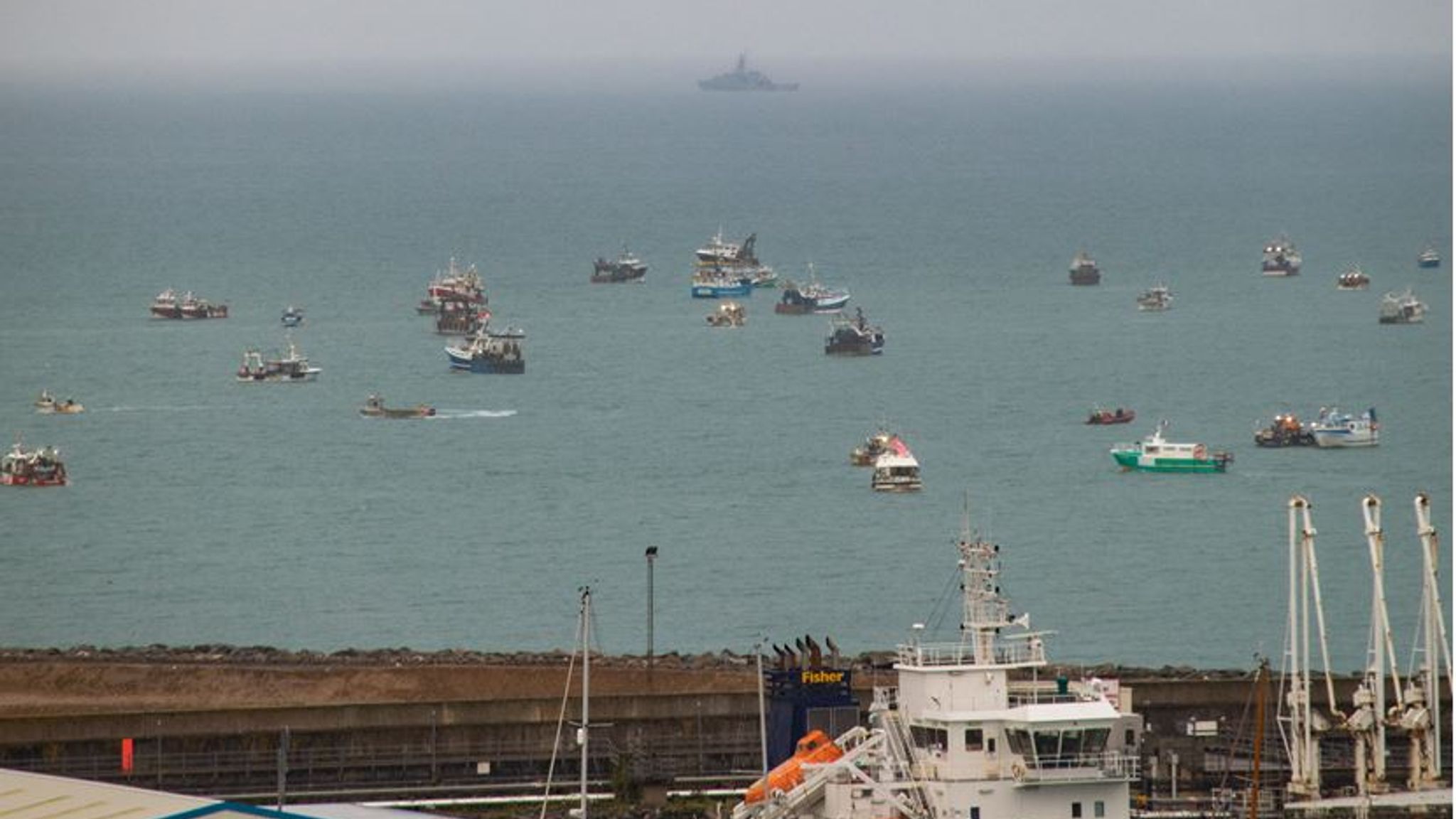 French Military Ship Heads To Jersey To Join Post-Brexit Fishing Protest