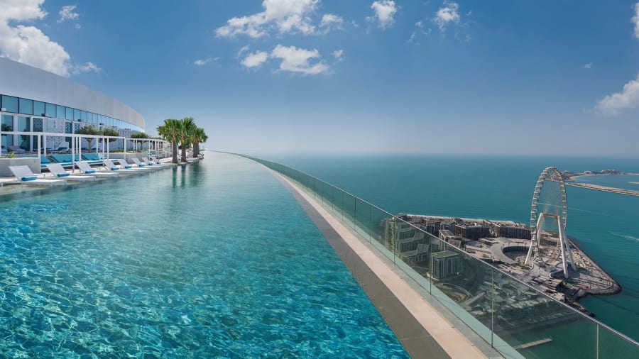 Address Beach Resort: The World's Highest Infinity Pool Has Opened In Dubai