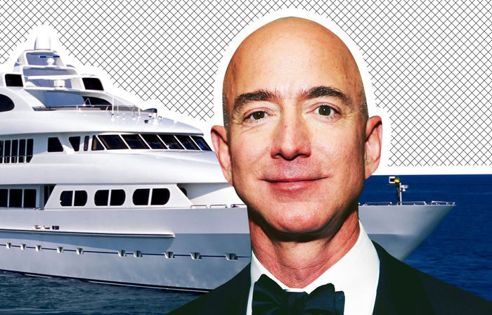 Jeff Bezos' Superyacht Is So Big It Needs Its Own Yacht
