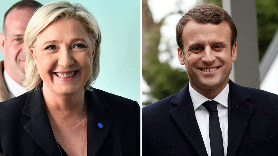 Macron vs Le Pen  In The Last Run-off To The Presidency