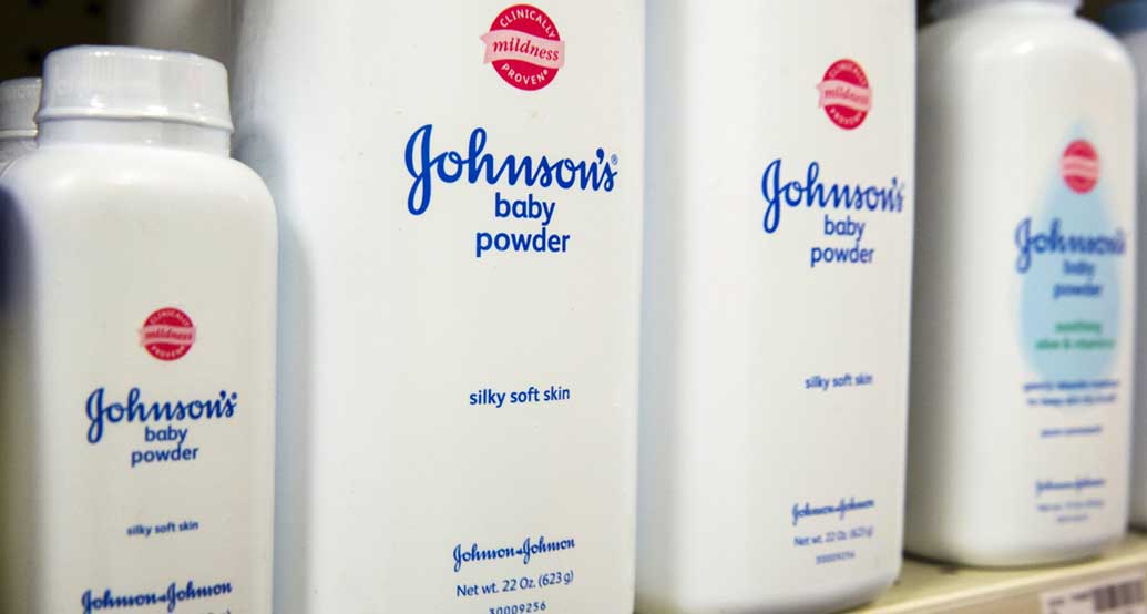 Johnson & Johnson  Plans To Stop Global Sales Of Talc-Based Baby Powder