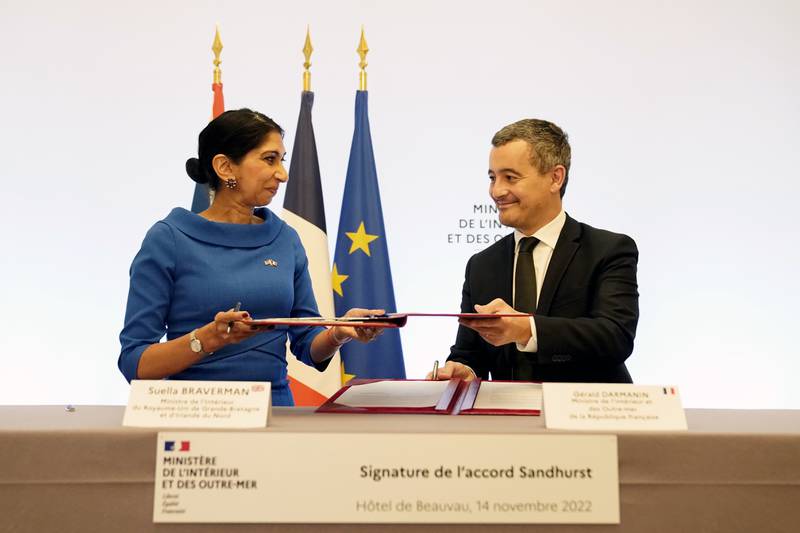 UK And France Sign Deal Tackling Channel Migrant Crisis