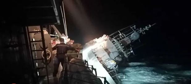 Thailand Warship Capsizes Leaving 31 Sailors Missing