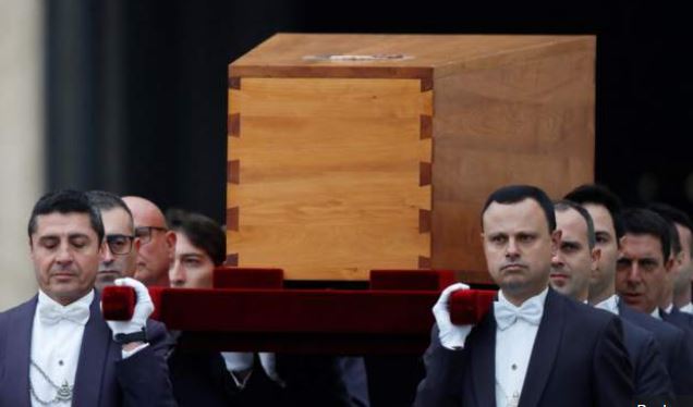 Pope Benedict XVI's Funeral Begins At St Peter's Square