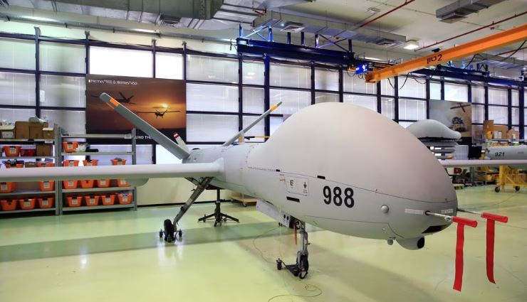 Israeli Drones Use Free-Falling Bombs, Can Carry Up To A Tonne