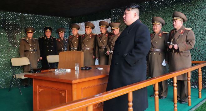 North Korea's Kim Oversees Simulated Nuclear Counterattack Against US, South Korea