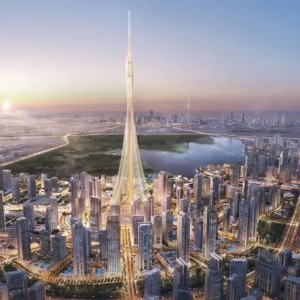  Dubai's second tallest tower, featuring a vertical mall and 7-star hotel, will be finished by 2028.