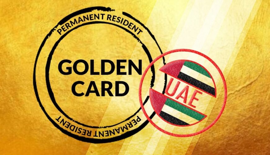 Secure a 10-year UAE Golden Visa residency without employment using these 5 methods