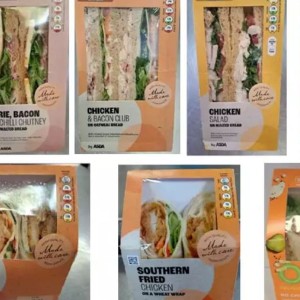Sandwiches, Wraps and Salads Recalled over E.coli Risk