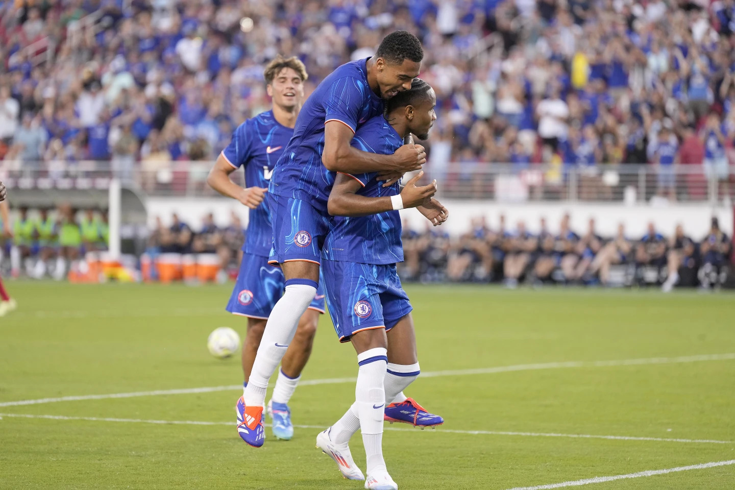 Ugochukwu scores in 82nd, Chelsea salvages 2-2 tie with Wrexham in friendly at Levi’s Stadium.