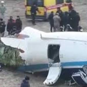 Azerbaijan Airlines Plane Crashes near Kazakhstan's Aktau Airport
