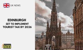 Edinburgh to Introduce 5% Tourist Tax on Overnight Stays